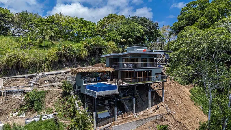 Casa Caletas Aerial Photography Costa Rica